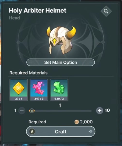 Holy Arbiter Set