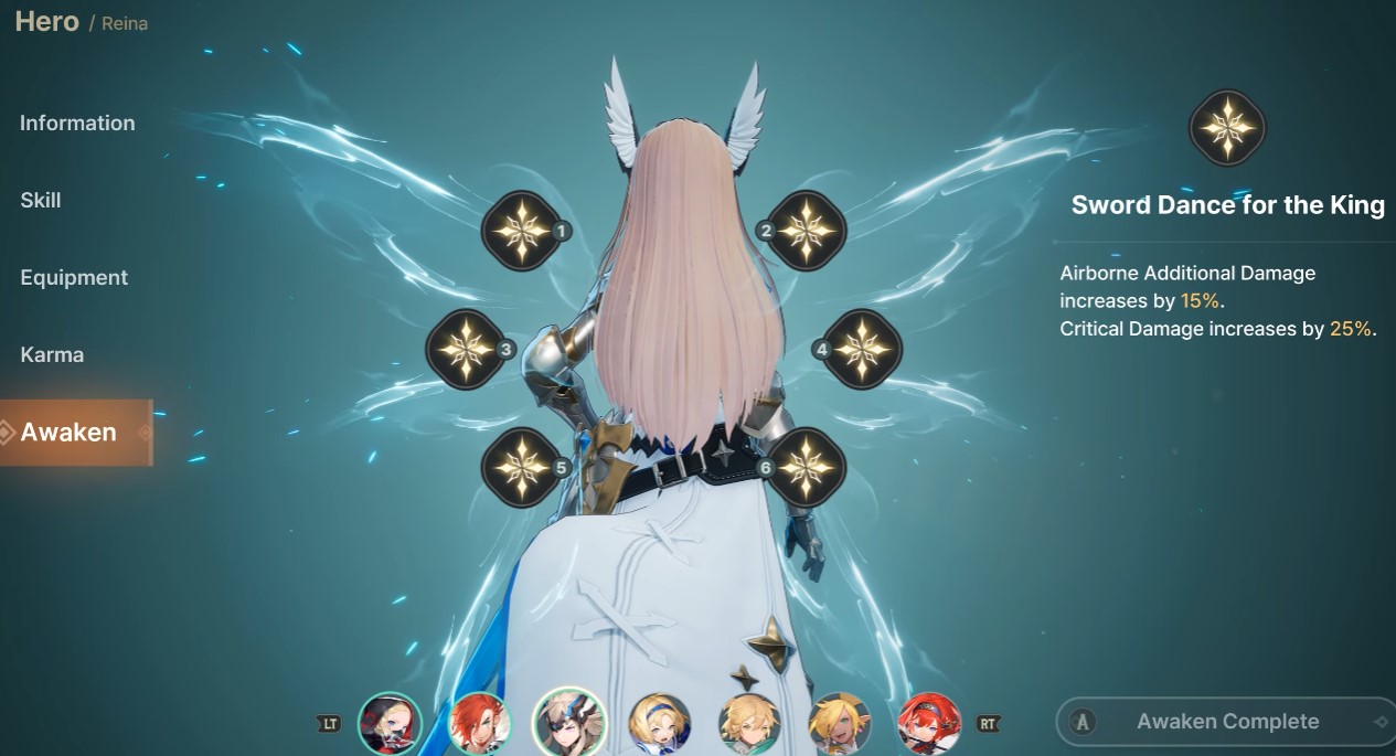 Setup de congelamento de Renia para sinergia de equipa em DragonSword: Awakening