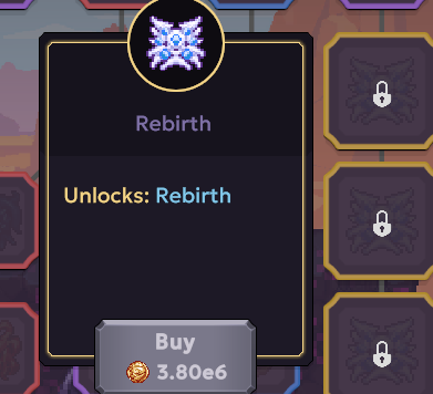 Evitania Online Hourglasses Rebirth mechanics