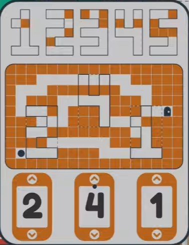 3-digit code puzzle