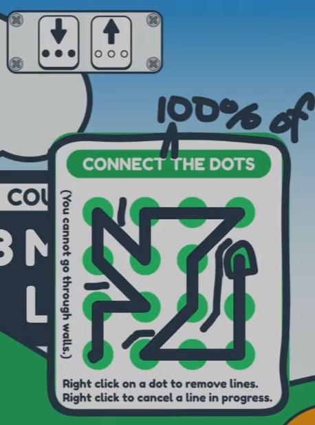 Connect 100% Of The Dots