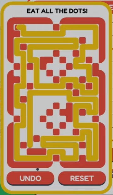 Maze 9 — Pac-Man snake