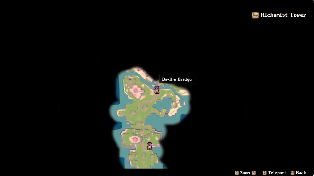 Ba-lha Bridge region map