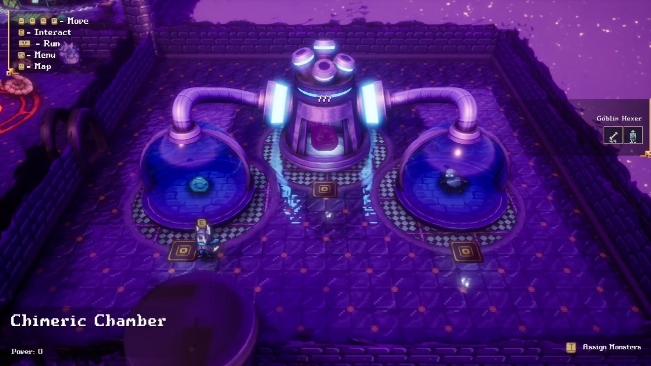 Chimeric Chamber fusion room in the tower