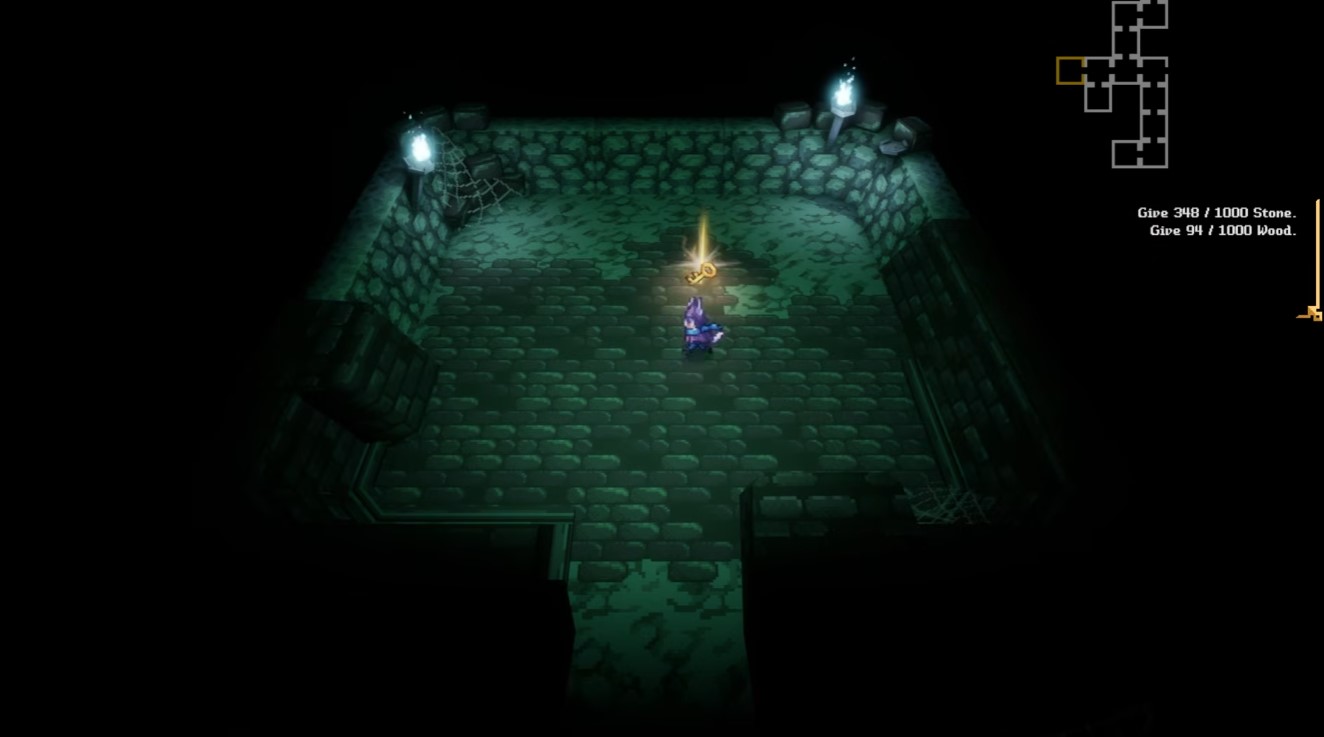 Mausoleum floor 3 key pickup location
