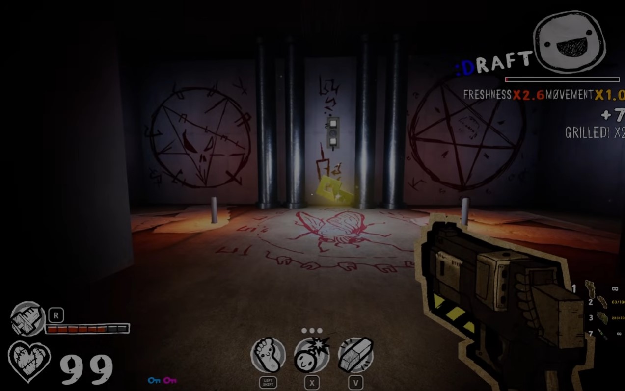 Yellow / golden key reference