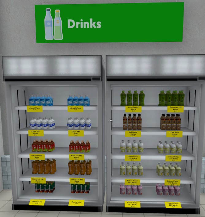 Dreamlike — drinks aisle