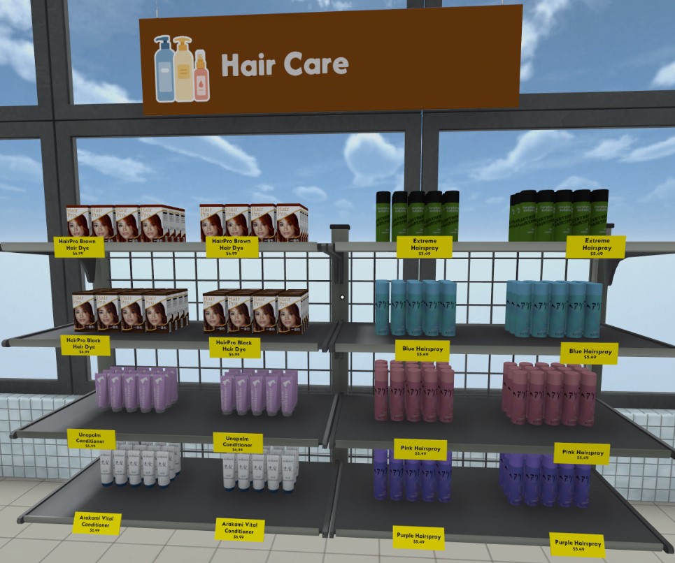 Dreamlike — hair care aisle