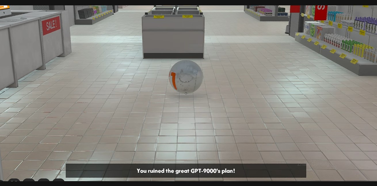 Stage 1 ending — clear time record and GPT-9000