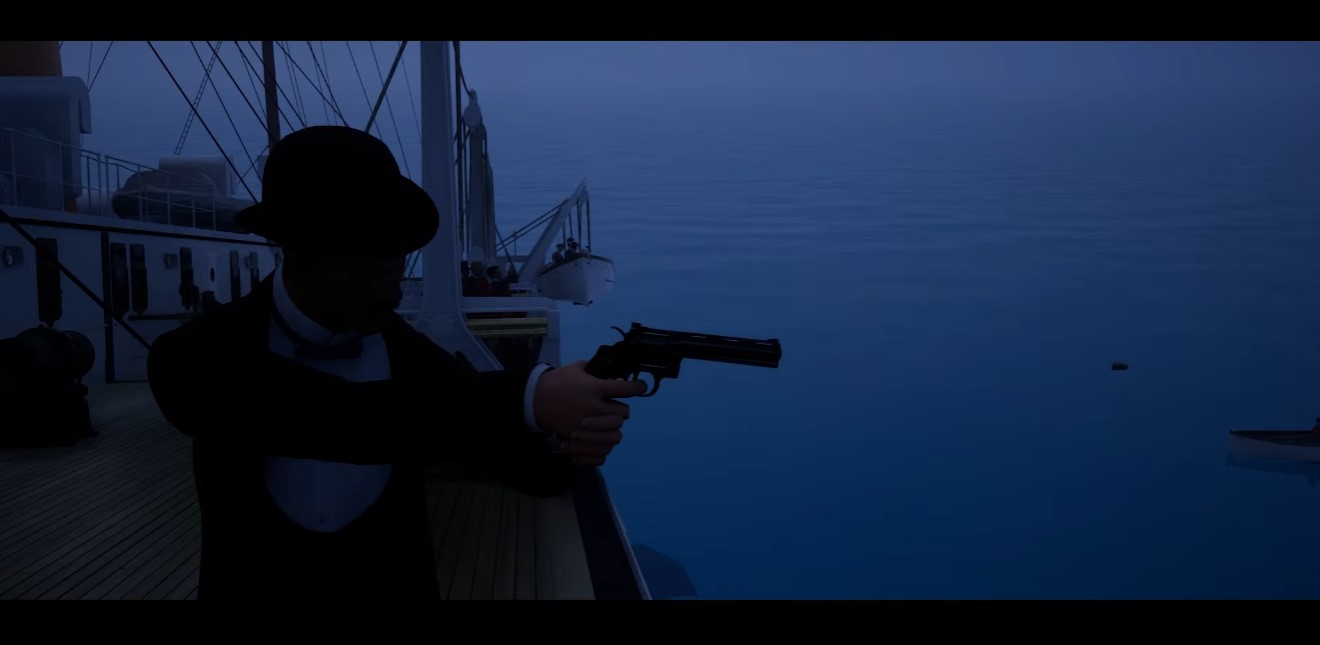 Shoot Rothvil on Boat Deck