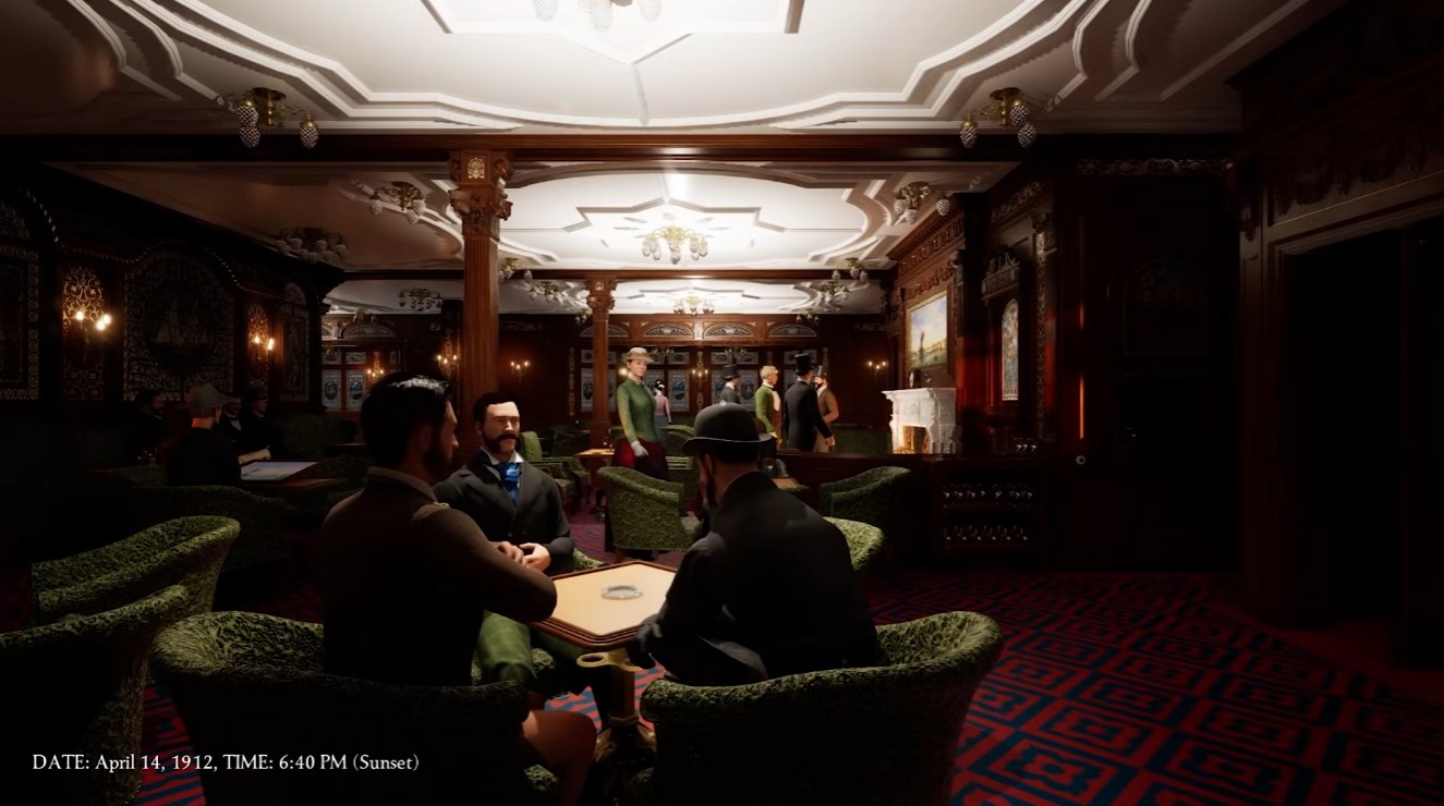 Titanic Escape Simulator — start of walkthrough