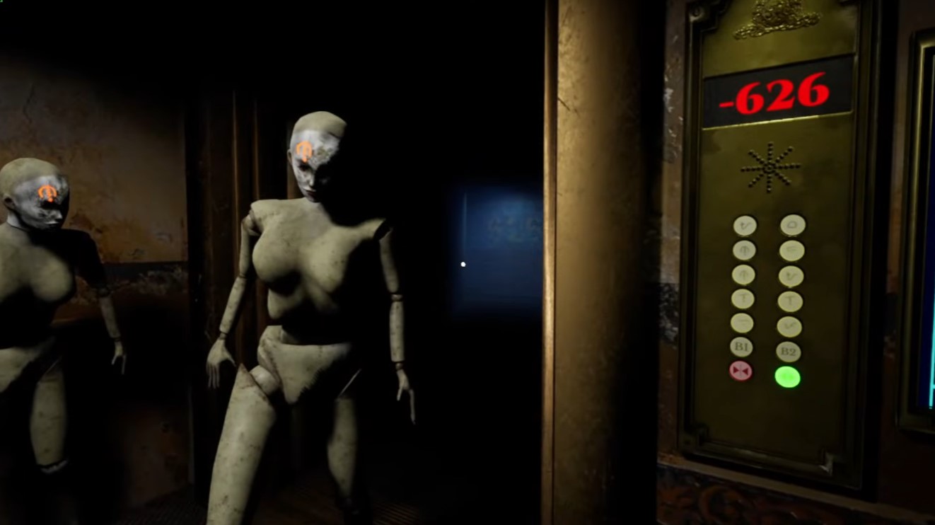 Floor 626 — close and reopen the door
