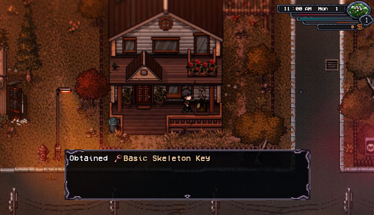 Basic skeleton key pickup