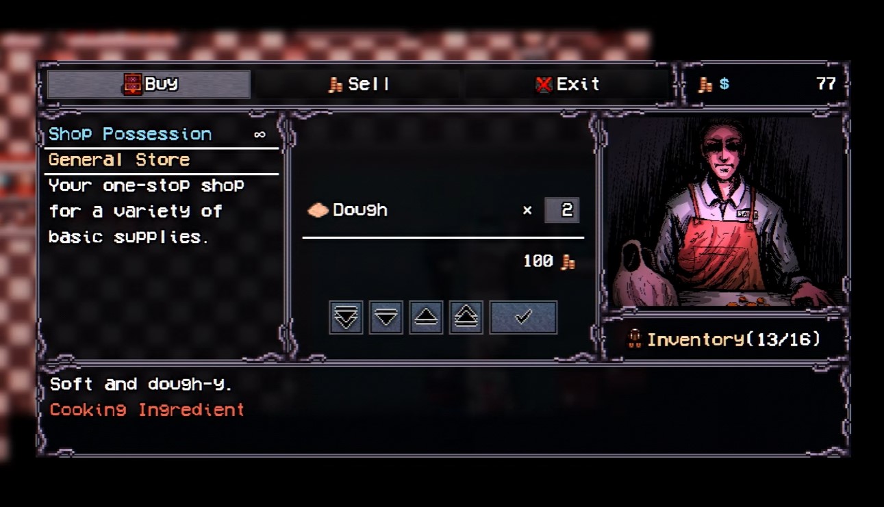General store — bag expansions and equipment boxes
