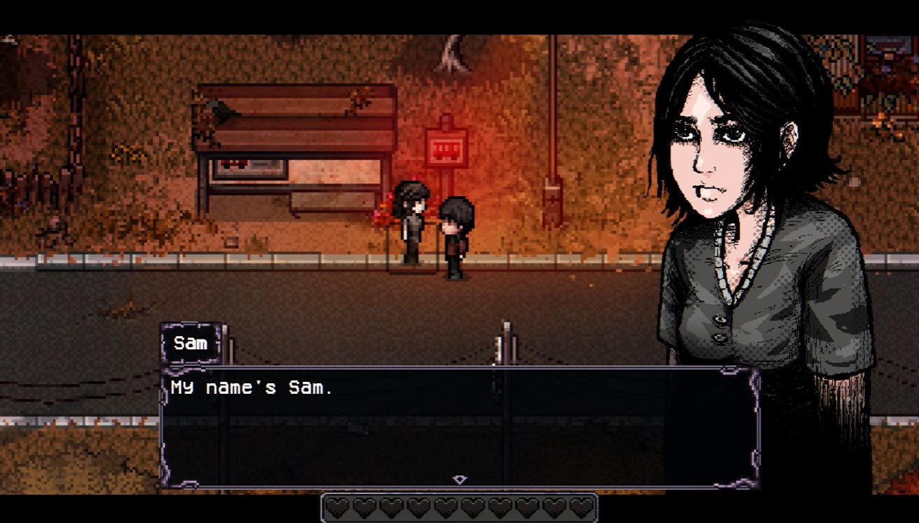 Sam at the saloon