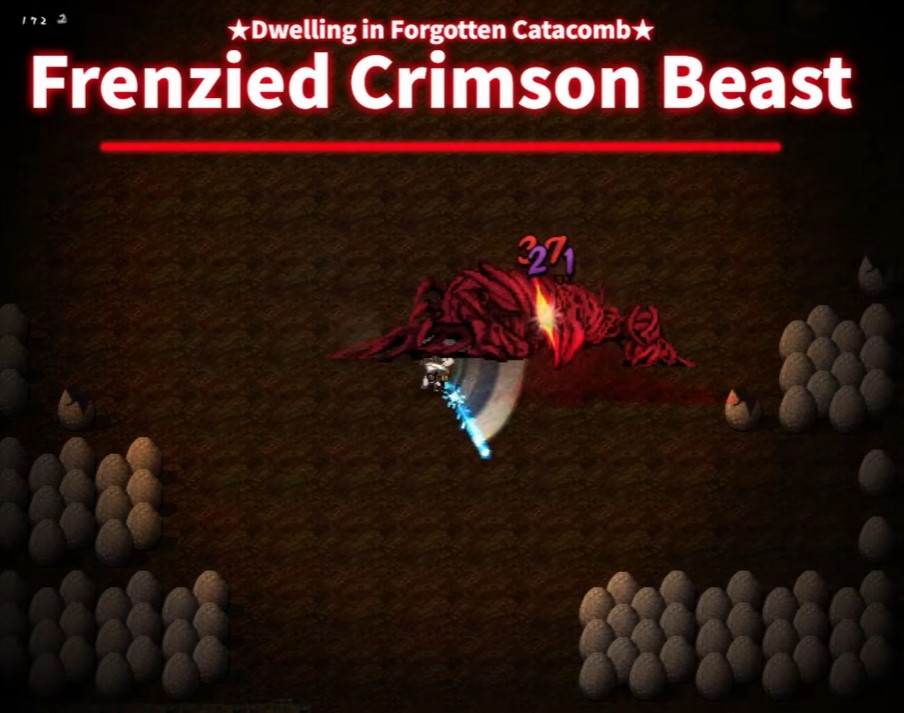 Abyss boss — first Philosopher's Stone Fragment milestone