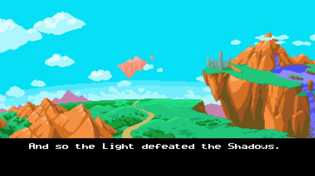 Good Ending — credits after Deluge on Hard