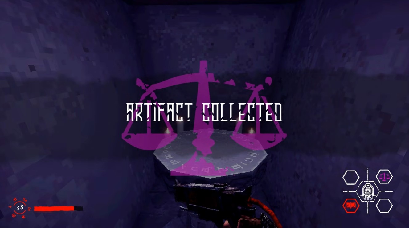 Flooded Area cleared — artifact collected (area 2 of 4)