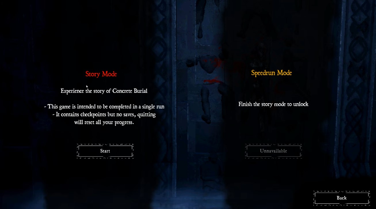 Story Mode ending — centre gate cutscenes through credits