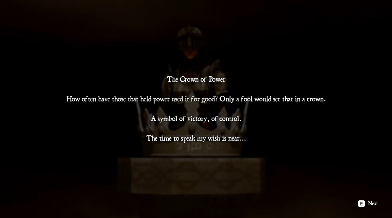 The Crown of Power — final Artifacts of Desire