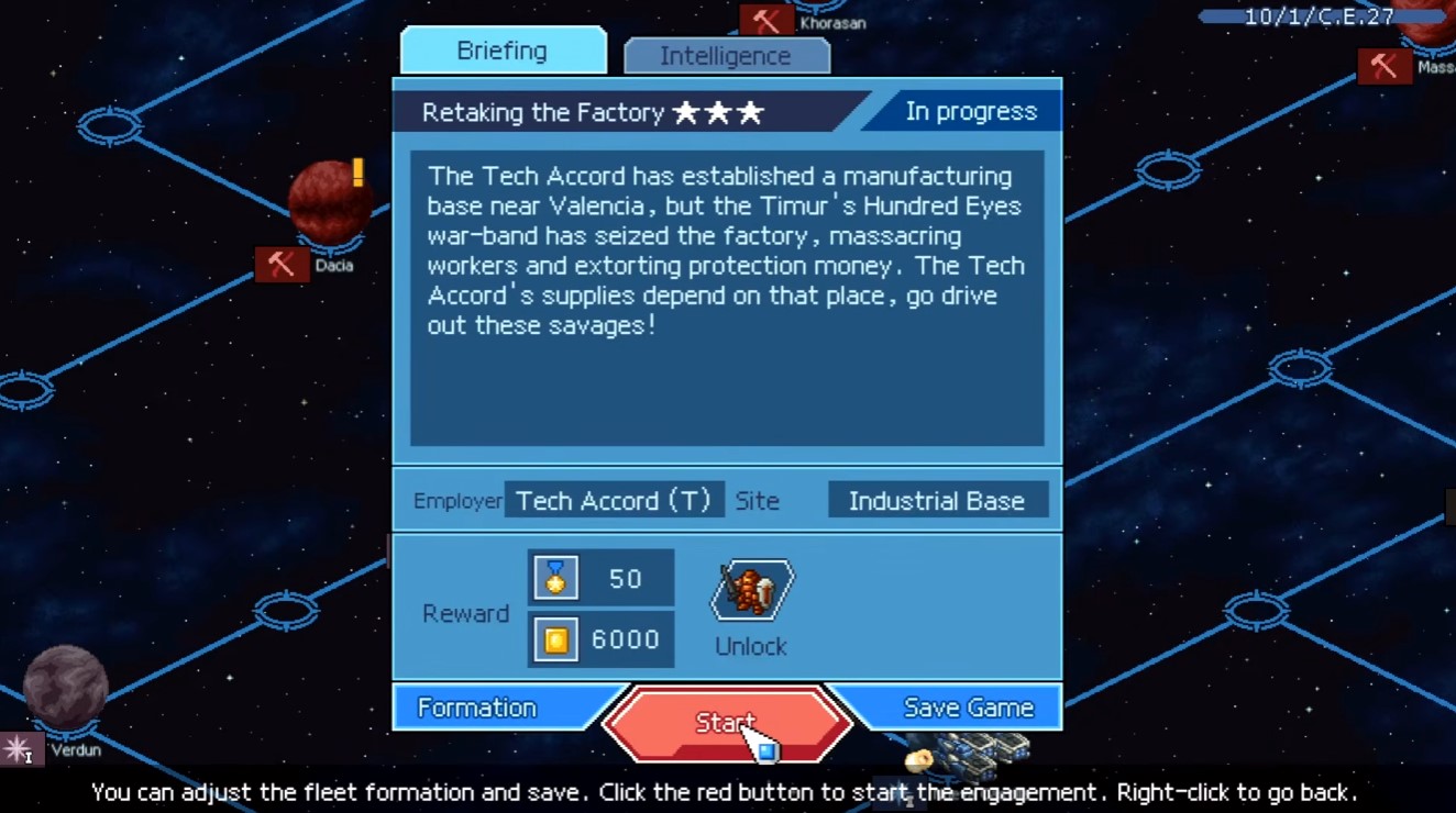 Mission #54 Retaking the Factory — Valencia industrial BB contract
