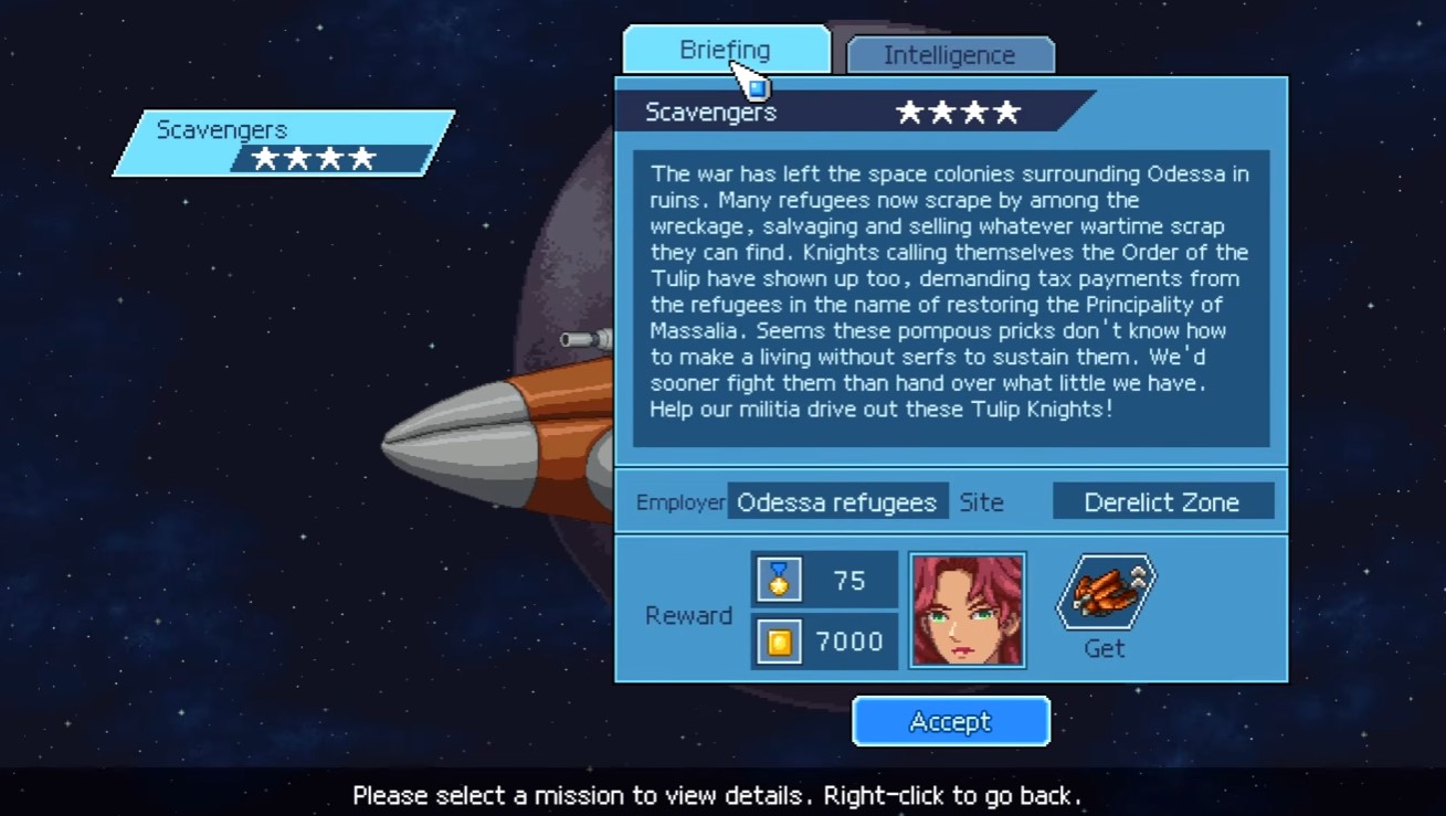 Mission #28 Scavengers — Odessa derelict zone salvage run