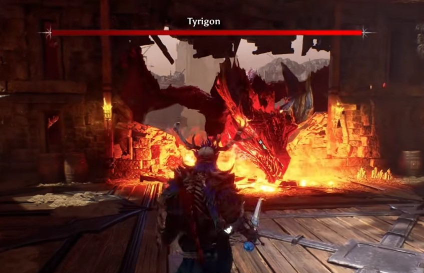 Tyrigon — Ramshorn Keep boss fight