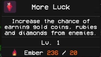 Even more luck — better drops from enemies