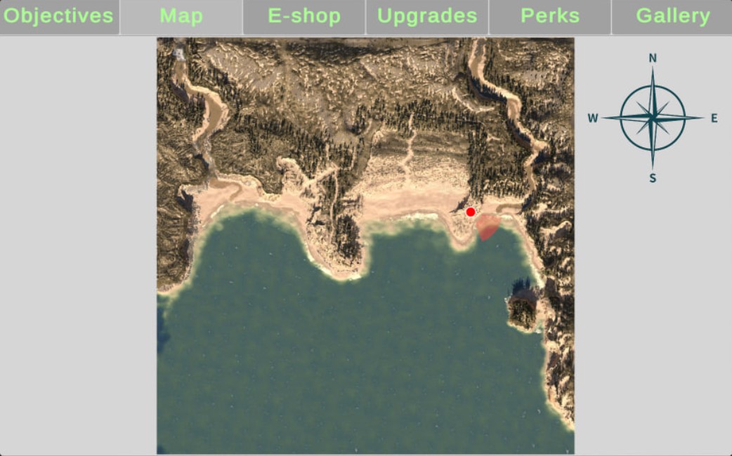 Globe — collection location on Coast