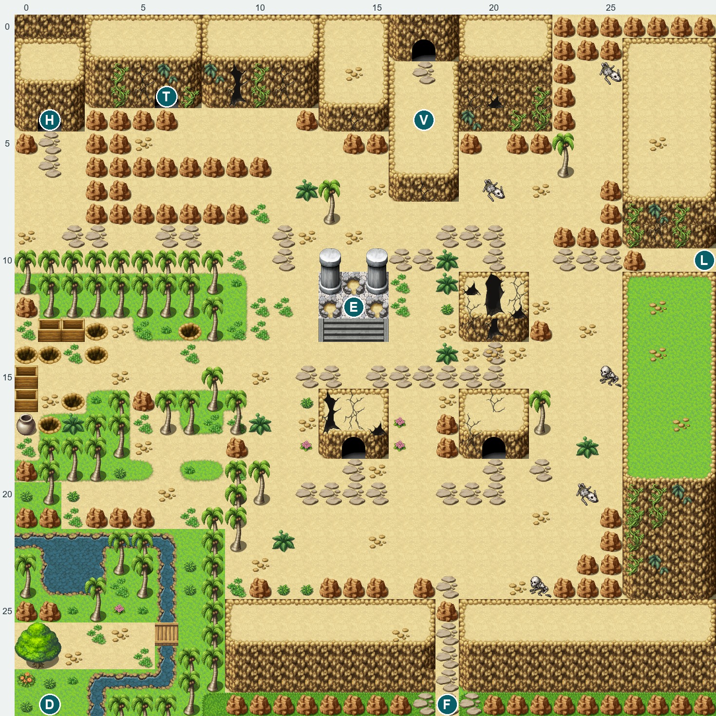 Main village after ceremony
