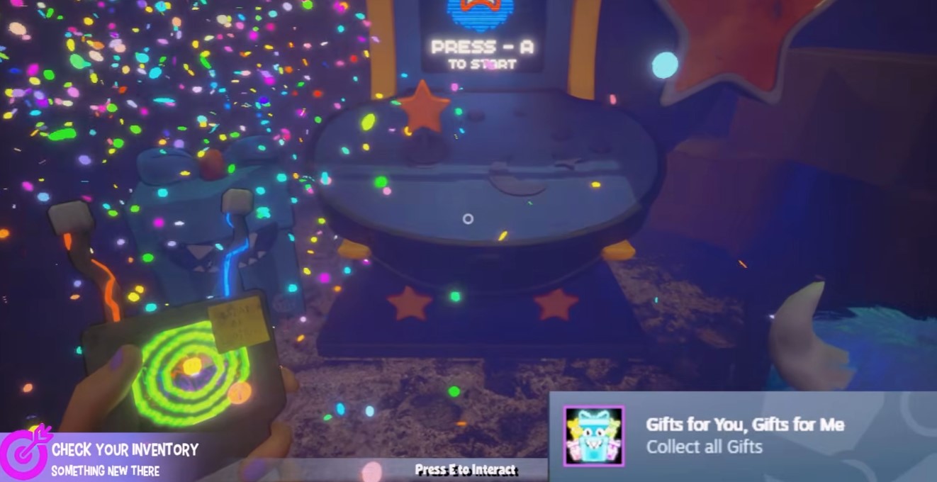 Gifts for You, Gifts for Me achievement pop — all 11 gift boxes collected