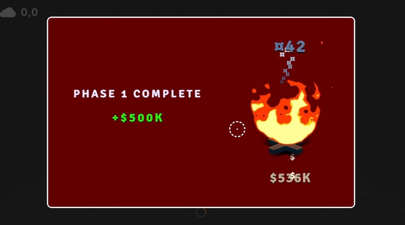 Phase One complete — map expands at ~500k earned