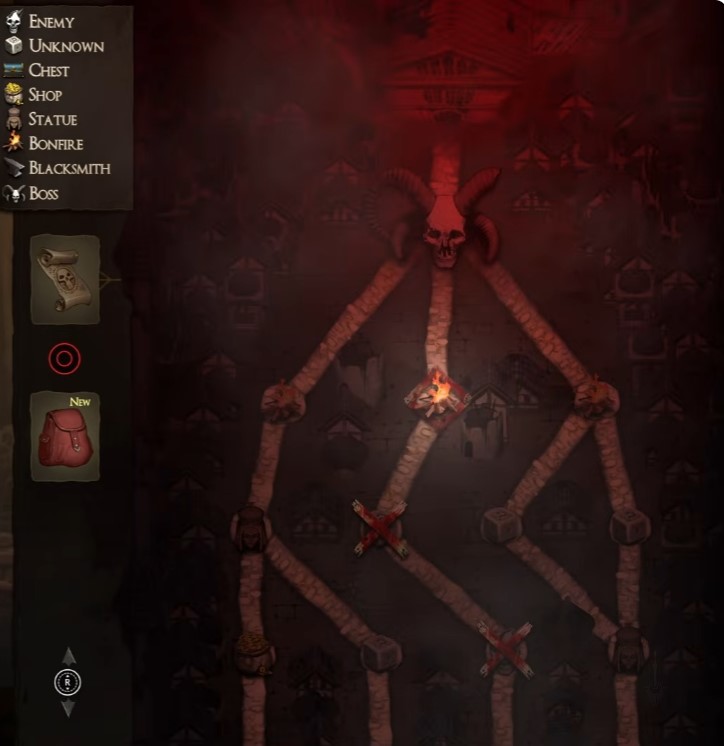 Illdrake Knight map node